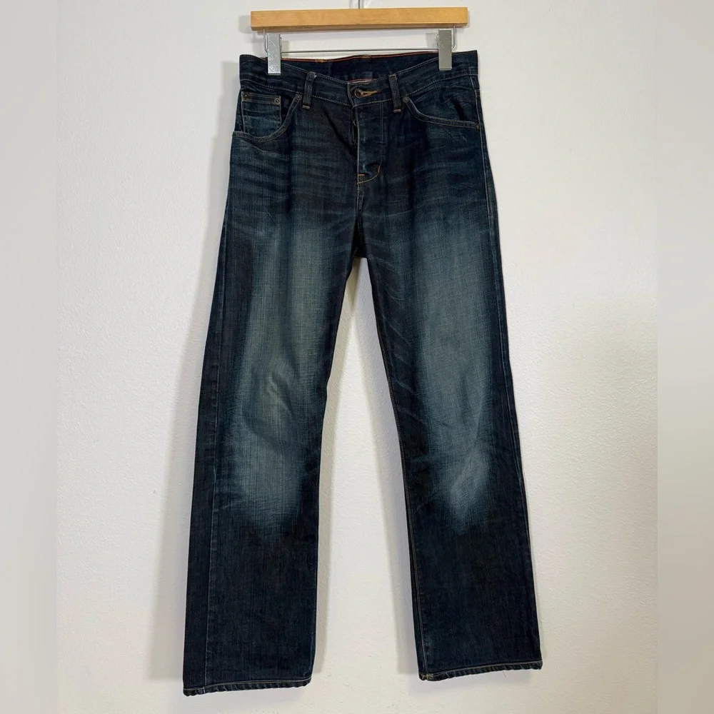 Raleigh‎ Denim White Oak Cone Selvage Denim Jeans Button Fly Men’s Sz 30
